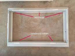 diy tv frame with crown molding