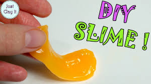 diy glue slime with baking soda slime