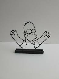 Homer Simpson Wall Decoration Table
