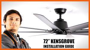 72 kensgrove ceiling fan installation