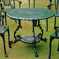 Victorian Round Table Green