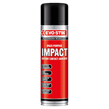 evo stik impact spray adhesive 500ml