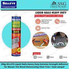 350g selleys liquid nails heavy duty