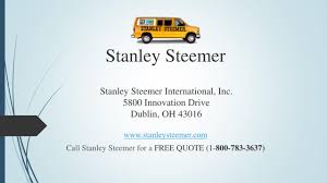 ppt stanley steemer cleaning services