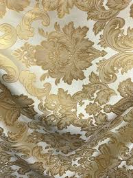 gold damask brocade upholstery dry
