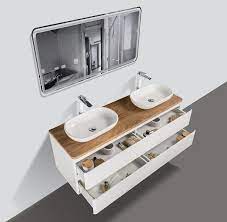 Lazio Double Bathroom Cabinet 1500 Mm