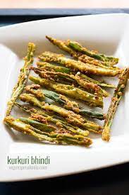 Crispy Bhindi Recipe gambar png