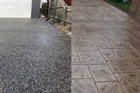 Exposed Aggregate Vs Stamped Concrete