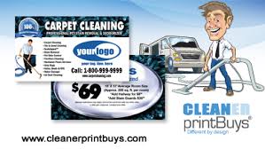 carpet cleaning business cards c0007 matte