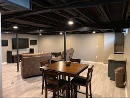 31 Creative Unfinished Basement Ideas