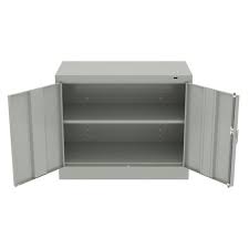 desk height storage cabinet