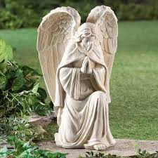 Guardian Angel Garden Statue
