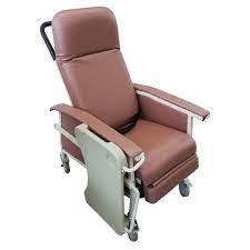 reclining geriatric chair with safety