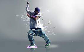 dynamic hip hop dance desktop wallpaper