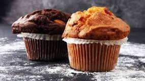 What prevents muffins from falling apart?