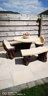 Woodlands Stone Benches Amp Table