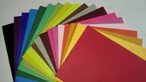 Paper Fancy Color Paper Board Full Sheets A4 Size