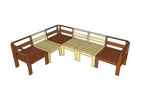 Corner Outdoor Sectional Plans