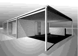 prototypical steel house using