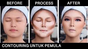 tutorial contouring untuk pemula wajah