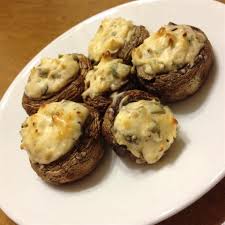 stuffed cream cheese mushrooms recipe