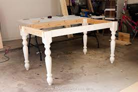 How To Build A Farmhouse Kitchen Table