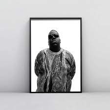 Hip Hop Print Notorious B I G Biggie