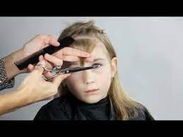 how to cut your kids bangs you