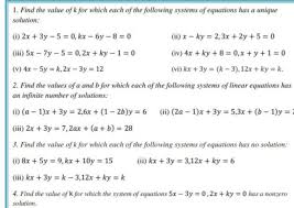 Systems Of Equations Has No Solution
