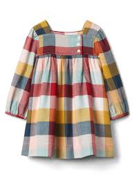 Gap Plaid Dress Kids Outfits Baby Dress Sewing Baby Clothes