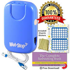 Wet Stop 3 Blue Bedwetting Enuresis Alarm With Sound And