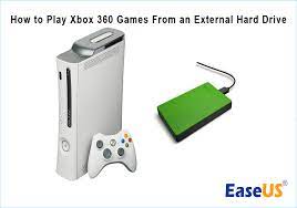 how to play xbox 360 games from an