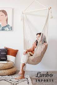 How to Hang a Hammock Chair Swing Indoors | EASY DIY Ceiling Guide – Limbo  Imports Hammocks