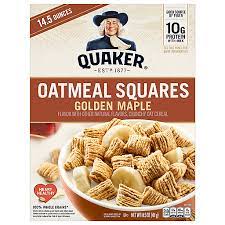 quaker golden maple oatmeal squares 14