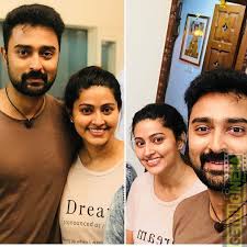 prasanna sneha selfie without makeup