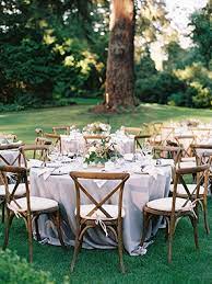 chairs for rustic yard events