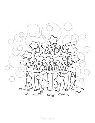 Mom coloring pages happy birthday coloring pages free printable coloring pages coloring pages for kids. 55 Best Happy Birthday Coloring Pages Free Printable Pdfs