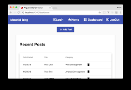 Nowadays there are so many ways to build and deploy angular apps such in this post, we will see how we can develop an angular app with this service with an example here is an example of a simple todo application that creates, retrieves, edits, and deletes tasks. Creating Beautiful Apps With Angular Material