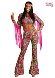 womens world peace hippie costume 70s