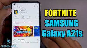 On 8/24, galaxy tab s4 and galaxy note9 users can obtain the unique fortnite galaxy skin from their device, by first logging into their samsung account, and then opening the game and going to the store tab. Samsung Galaxy A21s Install Fortnite When Google Play Not Supported Youtube