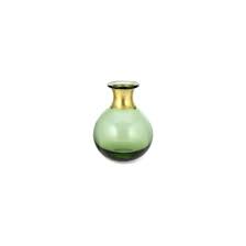Nu Miza Mini Glass Vase Green