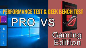 windows 10 pro vs windows 10 gamer