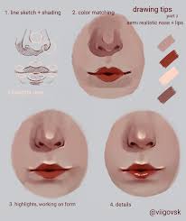 With this method, you'll be drawing perfect lips every time! Spicy Meat Pie