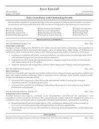 Best Ideas Of Business Consultant Resume Sample With