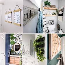 20 bathroom wall decor ideas you can
