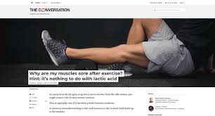 muscle soreness after exercise