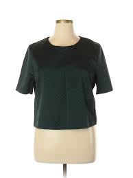 Details About Dorothy Perkins Women Green Short Sleeve Blouse 20 Uk