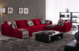 Popular Living Room With Red Couch Sofa Design Modernng