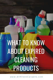 expired cleaning s