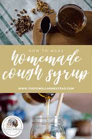 homemade cough syrup eucalyptus and